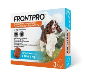 FRONTPRO pro psy M (10-25kg) 3 tablety