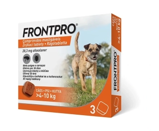 FRONTPRO pro psy S (4-10kg) 3 tablety