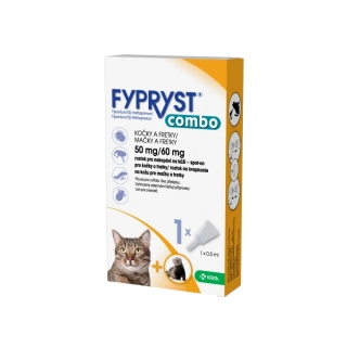  Fypryst combo spot-on 50/60mg kočka a fretka 1 pipeta