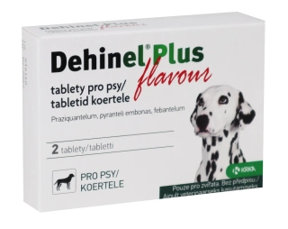 Dehinel Plus ochucené tablety - 2 tablety