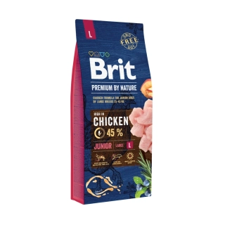 Brit Premium Dog by Nature Junior L 15kg