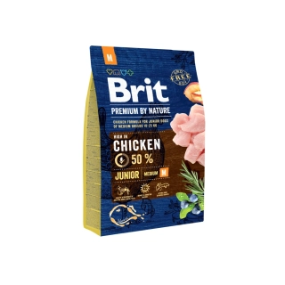 Brit Premium Dog by Nature Junior M 3kg