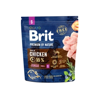 Brit Premium Dog by Nature Junior S 1kg