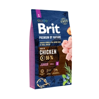 Brit Premium Dog by Nature Junior S 8kg