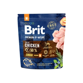 Brit Premium Dog by Nature Junior M 1kg