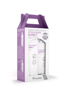 VetExpert Stimuderm Ultra Short Hair Dog DUOPACK