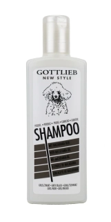 Gottlieb šampon Pudl s makadam.olejem Black 300ml