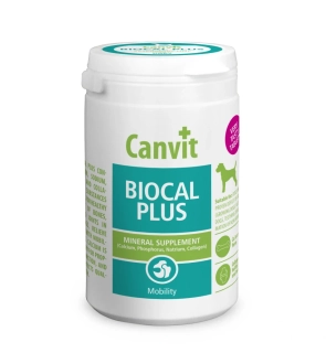 Canvit Biocal Plus pro psy ochucený 230g (cca 110 tablet)