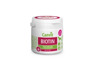 Canvit Biotin pro psy ochucený 100g (cca 90 tablet)
