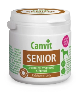 Canvit Senior pro psy ochucený 100g (cca 90 tablet)