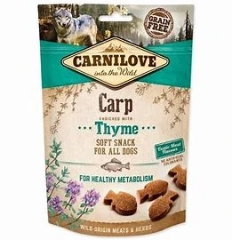Carnilove Dog Semi Moist Snack Carp&Thyme 200g