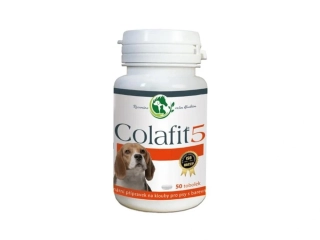 Colafit 5 na klouby pro psy barevné 50tbl