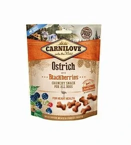 Carnilove Dog Crunchy Snack Ostrich&Blackberries 200g