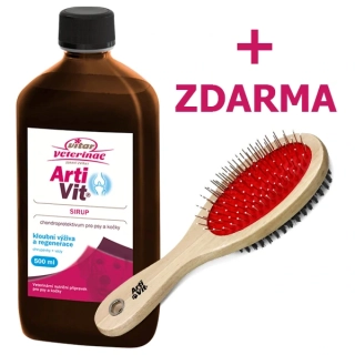 VITAR ArtiVit Sirup 500ml + kartáč ZDARMA