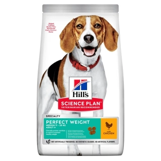 Hill's Can. SP Perfect Weight Adult Medium Chicken12kg