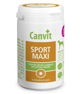 Canvit Sport MAXI pro psy ochucený 230g (cca 110 tablet)
