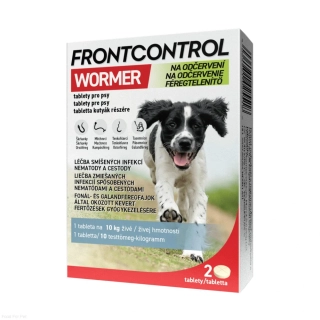 FRONTCONTROL WORMER pro psy (10kg) 2 tablety