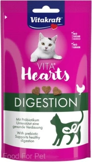 Vitakraft Cat poch. Vita Hearts Digestion kuře 40g