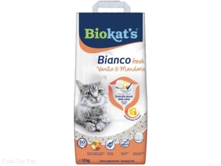Podestýlka Biokat's Bianco Fresh Vanilla&Mandarin 10kg