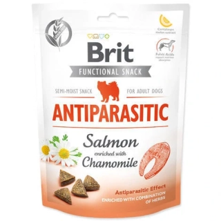 Brit Care Dog Functional Snack Antiparasit Salmon 150g