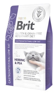 Brit VD Cat GF Gastrointestinal-Low fat 5kg