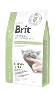 Brit VD Cat GF Diabetes 2kg