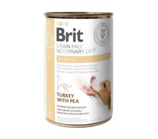 Brit VD Dog GF konz Hepatic 400g