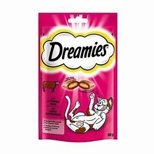 Dreamies kočka pochoutka s hovězím 60g