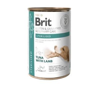 Brit VD Dog GF konz Sterilised 400g