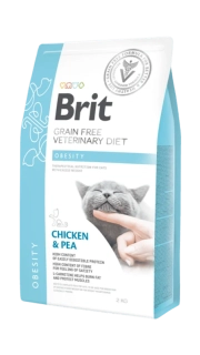 Brit VD Cat GF Obesity 2kg