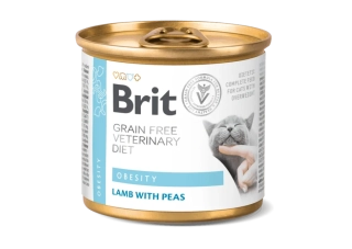 Brit VD Cat GF konz Obesity 200g