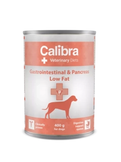 Calibra VD Dog konz. Gastrointestinal Low Fat 400g