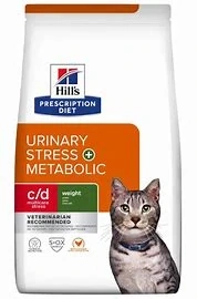 Hill's Fel. PD C/D Urinary Stress+Metabolic 8kg