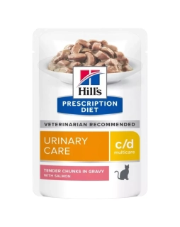 Hill's Fel. PD C/D MultiCare Losos kapsa 1 x85g
