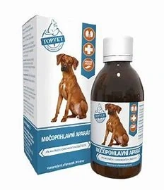 Močopohlavní aparát sirup pro psy TOPVET 200ml