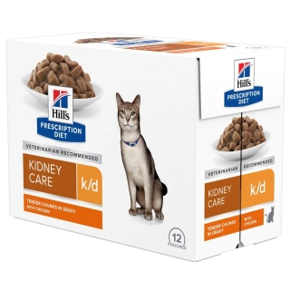 Hill's Fel. PD K/D Kidney Care Kuře kapsa 1 x85g