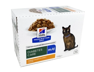Hill's Fel. PD M/D Diabetes Care Kuře kapsa 1 x85g