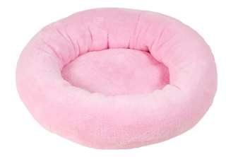 Pelech Amélie plyš kulatý 60cm Růžová