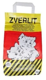 ZVERLIT červený hrubá s vůní Podestýlka kočka 6kg