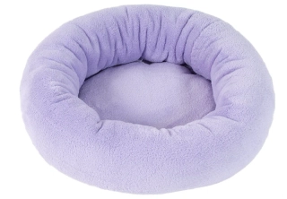 Pelech Amélie plyš kulatý 50cm Fialová