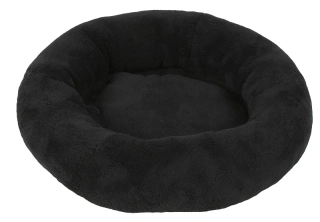 Pelech Amélie plyš kulatý 60cm Černá