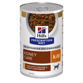 Hill's Can. PD K/D Kidney Chicken&Veg stew Konz.354g