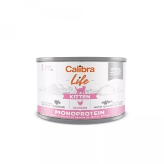 Calibra Cat Life konz.Kitten Chicken 200g