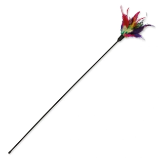 Hračka Trixie šidítko s pírky 50cm